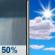 Today: Chance Rain Showers then Mostly Sunny